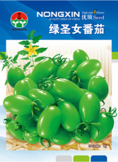 Green Cherry Tomato Seeds, 1 Original Pack, Approx 200 Seeds / Pack, Heirloom Non-gmo Tasty Little Tomato #NX022