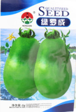 Heirloom Rare Green 'Luo Cheng' Middle Tomato Organic Seeds, Original Pack, 300 Seeds / Pack, Excellent Vegetable Seeds E3044