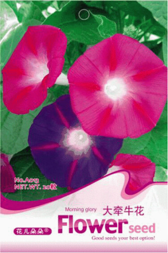 1 Original Pack, 20 seeds / pack, Mix Morning Glory Ipomoea Nil Climbing Vines #A013