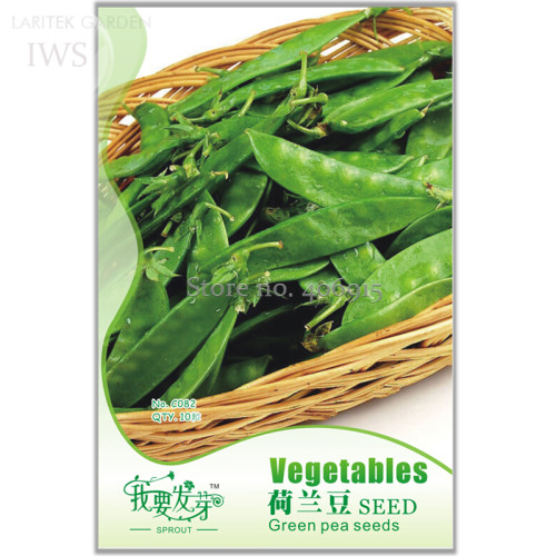 Organic Green Pea Seeds, Original Pack, 10 seeds, heirloom green healthy fruits vegetables IWSC082