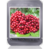 Heirloom Chinese Red Sweet Cherry Fruit Seeds, 20 Seeds, tasty juicy cherry tree TS214T
