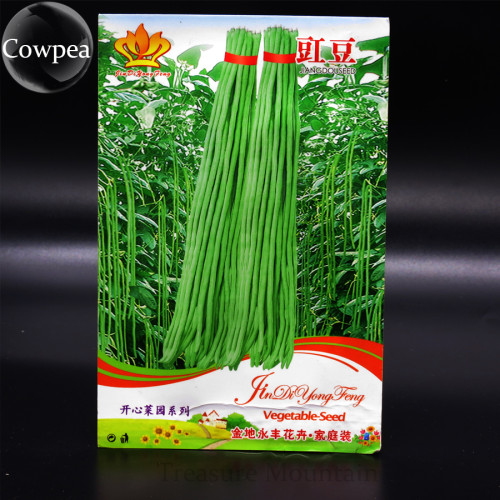 Chinese Green Long Cowpea Vegetable Seeds, Original Pack, 20 Seeds