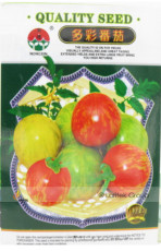 Mixed  F1 Hybrid Tomato with Yellow Strip Seeds, 1 Original Pack, Approx 300 Seeds / Pack, Rare Heirloom Tomato #NX053