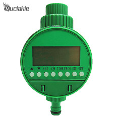 MUCIAKIE LCD Display Automatic Intelligent Electronic Garden Water Timer for Garden Irrigation Controller Watering Programs