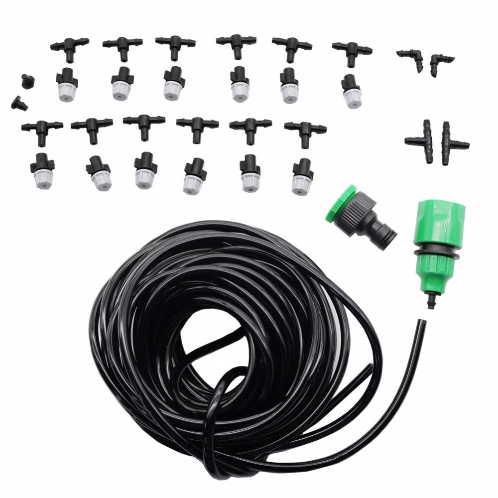 US 13.86 1 Sets Fog Nozzles irrigation system Portable Misting