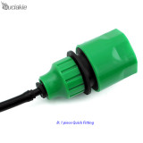 MUCIAKIE 1 LOT Garden Watering Irrigation System Include Water Timers 10m 8/11mm & 10m 4/7mm Hose 10pcs Adjustable Drippers etc