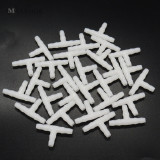 MUCIAKIE 20PCS 1/4'' Barb Tee Barbed Connector for 4mm Micro Tubing Garden Water Micro Greenhouse Irrigation Fittings