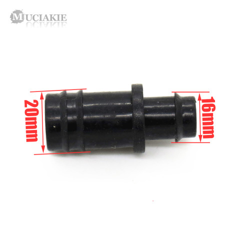 MUCIAKIE 5PCS DN20 to DN16 Reducing Barbed Coupling Connector Poly Tube Fittings Drip Watering Irrigation Fittings Adaptor