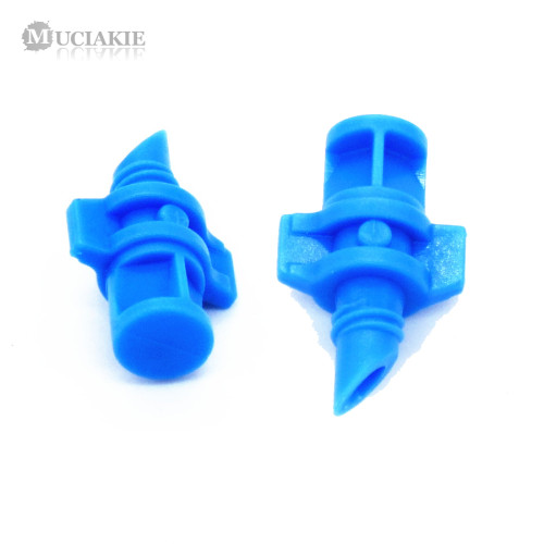 MUCIAKIE 20PCS/pack 90 180 360 Degree Refraction Nozzle Garden Irrigation for Plant Spray Nozzle Mist Sprayer Irrigation Fitting