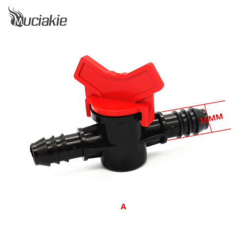 MUCIAKIE 1 piece DN16 DN20 DN25 Water Hose Switch Equal Coupling Pipe Valve Garden Watering Irrigation System Fittings Connector 4 orders