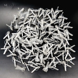 MUCIAKIE 100PCS 15x30CM Grafting Clips Transparent Plastic Garden Supporter Connectors for Plant Graft High Quality