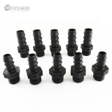 MUCIAKIE 10pcs 1/2''Male Thread to 16mm 20mm By-pass Connectors for PE Pipe Hose Garden Watering Irrigation Accessories