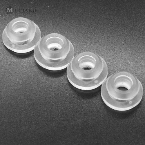 MUCIAKIE 100pcs 16mm Transparent Irrigation Rubber Grommet for Agriculture Irrigation Drip Tape Fittings