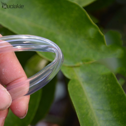 MUCIAKIE 20 Meters 4/7mm Transparent Hose for Garden Watering Irrigation Great for Home Micro Drip Soft Pipe