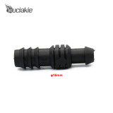 MUCIAKIE 1 piece 16mm By-pass Connectors (with white Rubber Hat) Good Quality Garden Watering Fittings Water PVC PE Connetor