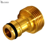MUCIAKIE 3/4'' Brass Copper Male Threaded Tap Quick Connector for Garden Water Gun Fitting Tap Adaptor for Garden Watering