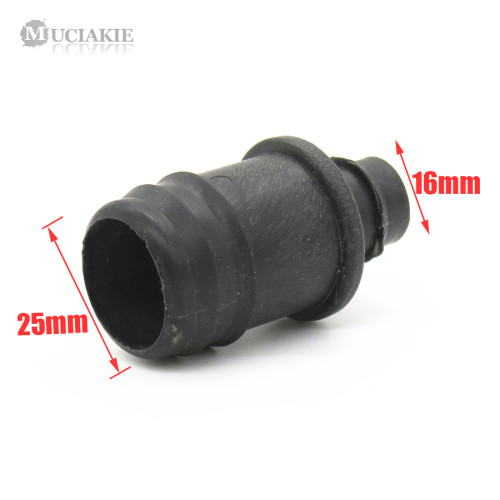 MUCIAKIE 5PCS DN25 to DN16 Simple Barbed Union Reducer Reducing Barbed Coupling Connector PE Tubing Water Irrigation Fittings