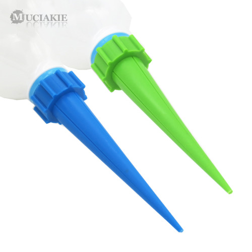 MUCIAKIE 4PCS Water Automatic Watering Device for Plant Irrigation Spike Control Drip Sprinkler Cone Watering Tool for Flowers