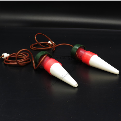 2 pcs Mini Automatic Plant Watering Device with White Ceramic Spike, Home Garden Tool for Bonsai 1A012