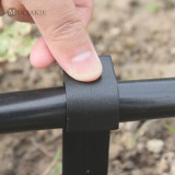 MUCIAKIE 10PCS DN16 C-type Ground Stakes for PE Pipe Drip Irrigation Hose Tube Holder Brackets Garden Water Connectors