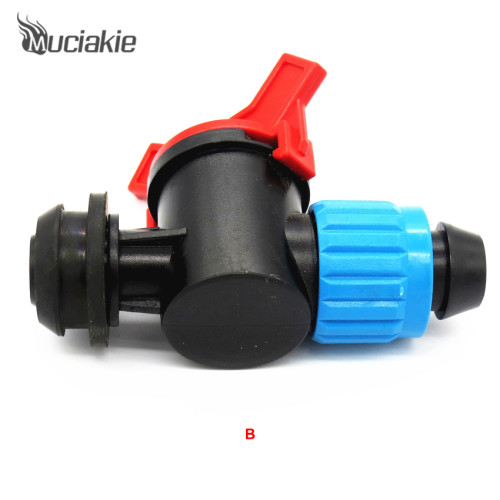 MUCIAKIE Garden Switch Valve Connector for Connecting 20mm PE Hose & 16mm or 24mm PE PVC Hose Coupling Pipe