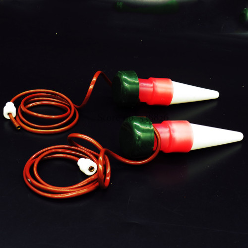 2 pcs Mini Automatic Plant Watering Device with White Ceramic Spike, Home Garden Tool for Bonsai 1A012