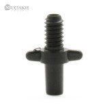 MUCIAKIE 50PCS 6mm Male Threaded Connectors for Garden Irrigation Hose Pipe Joint Drip Irrigation Plastic Hose Barb Fittings