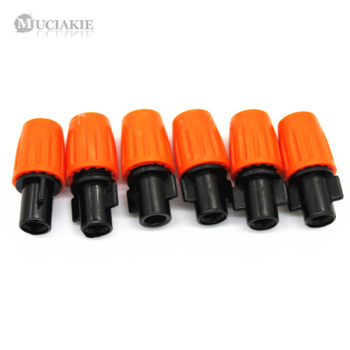 MUCIAKIE 6PCS Spray Nozzles Sprayers for Garden Plants Cooling Irrigation Systems Fittings Water Spray Accessories