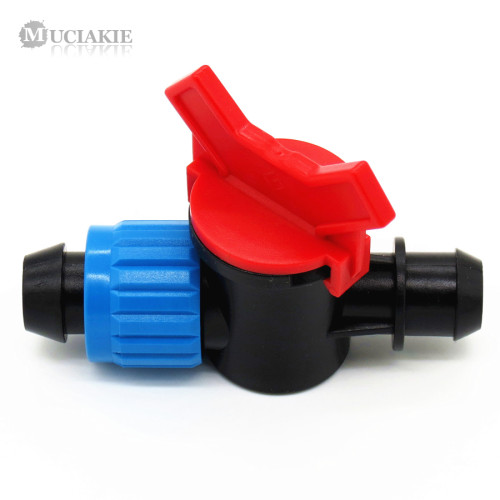 MUCIAKIE 10PCS DN20 By-pass Switch Valve Connectors with Single Lock for 20mm PE Pipe Coupling Irrigation Water Hose Fittings