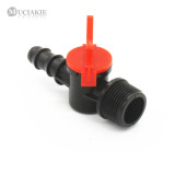 MUCIAKIE 1PC 3/4'' Male Thread Switch Valve Connector to 16mm Garden Irrigation Pipe Tubing Accessory Micro Drip Tape Adapter