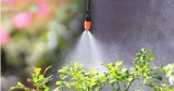 MUCIAKIE 25m Automatic Micro Drip Misting Irrigation System Garden Watering Kit w/ Water Timer Adjustble Dripper Mist Sprinkler