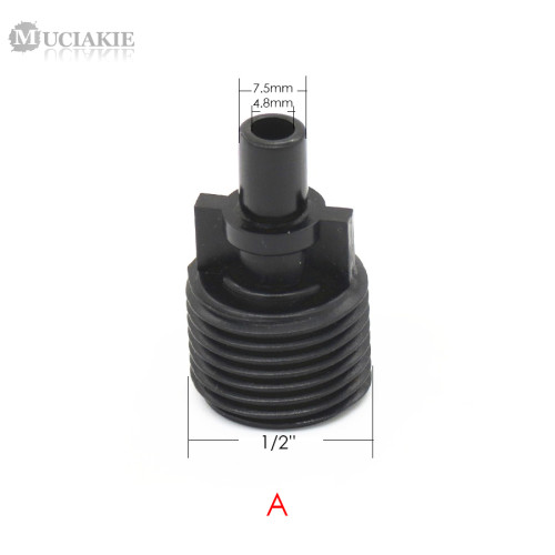MUCIAKIE 1PC 1/2 Male Threaded to 4 Types of Connectors Adaptors for Your Choose Garden Sprinkler System Accessories Gardening