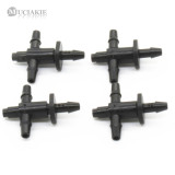 MUCIAKIE 20PCS Dripper Garden Tee Water Diverter for Drip Irrigation 3-Way Connector for Drip Arrow Adapter for 3/5mm Hose Barb