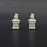 MUCIAKIE 500PCS 1/4'' Barb to 6mm Connector for Micro Irrigation Fitting Sprinklers Hose Adapter for 4/7mm Tubing Hose