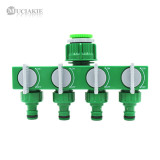 MUCIAKIE 4 Types of Garden Water Splitter 1/2'' to 3/4'' to 1'' Connector w/ Valve to 8/11 4/7mm Hose Irrigation System Fitting