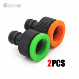 MUCIAKIE 2PCS 1/2'' 3/4'' Female Thread Quick Connector Garden Tap Watering Hose Pipe Adapter Fittings for Irrigation Syst