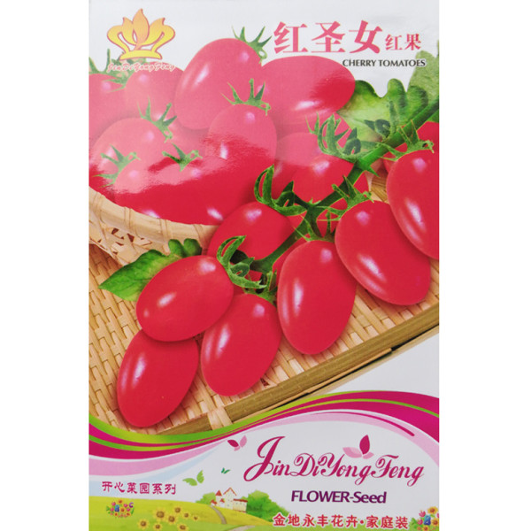 Pink Red Cherry Tomato Seeds, Original Pack, 30 Seeds / Pack