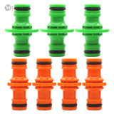 MUCIAKIE 5PCS 16mm 1/2'' Garden Hose Pipe Water Connector Joiner Quick Fix Coupler Double Port Joint Water Gun Fitting