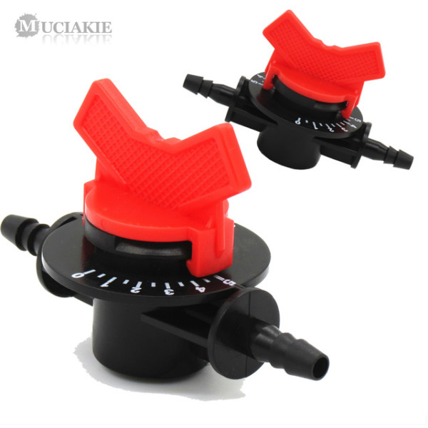 MUCIAKIE 1PC 7.5mm Irrigation Water Hose Valve Faucet Garden Tap Hose Connector Drip Irrigation Fittings