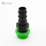 MUCIAKIE 2PCS Garden irrigation Male 3/4 to the 3/4 Hose Barbed Connector 1/2 to the 20mm Hose Adapter Garden Tap Fittings
