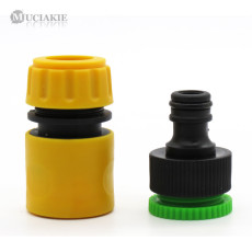 MUCIAKIE 1 SET Garden Hose Connector 1/2 Water Connectors 1/2 Water Hose Adapter 3/4 Threaded Quick Fitting Adapter