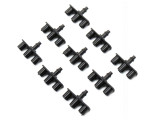 20PCS 7.5mm to 1/4'' (6mm) Barbed Connecter Barb Base for Modular Sprinkler Connect Main Pipework or 1/4'' Hose Drip Irrigation