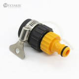 MUCIAKIE 1PC 3 Types of Universal Rubber Faucet Water Connector to 16mm Quick Adaptors Fitting for Garden Irrigation Home Water