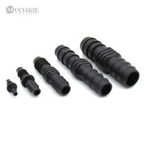 MUCIAKIE 1/4'' 3/8'' DN16 DN20 DN25 Equal Barb Garden Water Connecter Straight Adapter Micro Drip Couplers Irrigation Fittings