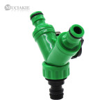 MUCIAKIE 1set 3/4 Female Thread Y Shape Connector With 3/4 Male Thread Tap Nipple Joint Quick Coupling Drip Garden Irrigation