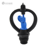 MUCIAKIE 20PCS 1/2'' 3/4'' Male Thread 360 Degree Automatic Rotary Nozzle Sprinkler Garden lawn Watering Device