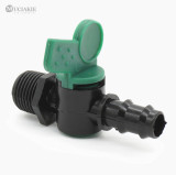 MUCIAKIE 1PC 1/2'' (20MM) Male Threaded to DN16 Shut Off Valve Connecter Garden Irrigation Adaptor Drip Watering Reducing Joint