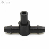 MUCIAKIE 15PCS 1/4'' Barbed to OD 6mm Tee Adaptor Micro Tubing 4/7mm Hose Joint Connector Garden Irrigation Fittings