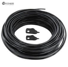 MUCIAKIE 100M 50M 40/30/20M 3/5mm PVC New Hose 1/8'' Garden Micro Tubing Pipe Irrigation Inner Dia 3mm Water Watering Hose