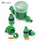 MUCIAKIE Garden Water Timer with 1/2/4-Way Hose Splitter Automatic Watering Irrigation Controller Adapter 4/7 8/11 16mm Hose